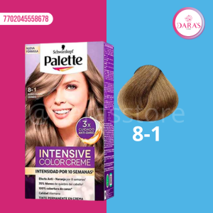 TINTE PALETTE 50ML INTENSIVE COLOR CREME 8-1 RUBIO CLARO CENIZO