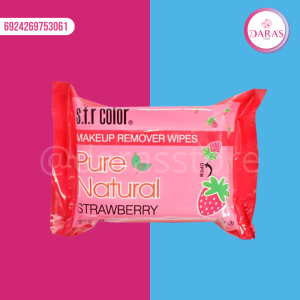 TOALLAS SFR COLOR 20PIEZAS DESMAQUILLANTE STRAWBERRY NO.5306