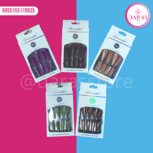 UÑAS POSTIZA BEAUTIFUL EFECTO OJO DE GATO STILETO NO.MY-1993