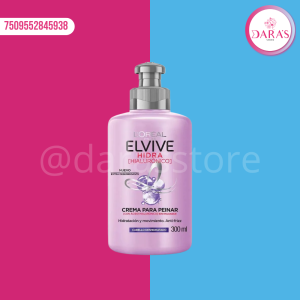 CREMA DE PEINAR LOREAL 300ML ELVIVE HIDRA (HIALURONICO) ANTI-FRIZZ