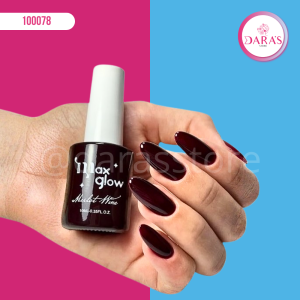 ESMALTE MAXGLOW 10ML M1421 MIDNIGHT PLUM