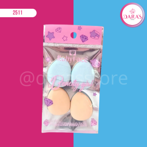 ESPONJA DE MAQUILLAJE RUBY FACE 4PIEZAS BEAUTY GIRL