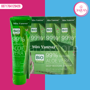 GEL MISS VANESSA 100ML LIMPIADOR ALOE VERA 99%