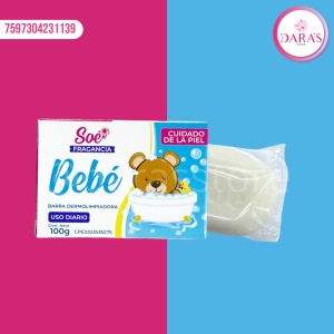 JABON SOE 100GR FACIAL BEBE DERMOLIMPIADORA