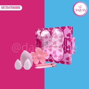 KIT RUBY FACE NO.25FJ03FP ESPONJA + GANCHETA + PINZA