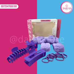 KIT RUBY FACE NO.FD16SET GANCHETA + MUÑEQUERA + BANDA + COLA