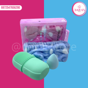 KIT RUBY FACE NO.FD+BFGJ+MZD DIADEMA + MOLDE DE HIELO + ESPONJA