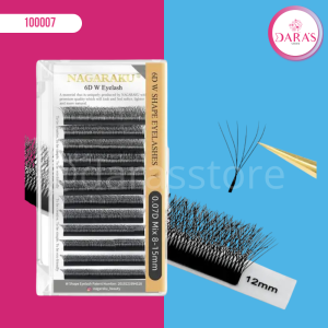 PESTAÑAS NAGARAKU 8-15MIX-0.07D 6D W PELO A PELO