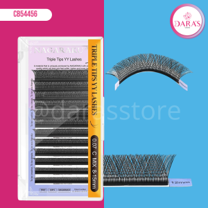 PESTAÑAS NAGARAKU PELO A PELO 8-15MIX-0.07D YY TRIPLE TIPS