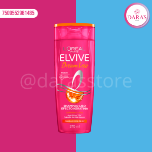 SHAMPOO LOREAL 370ML ELVIVE EFECTO KERATINA