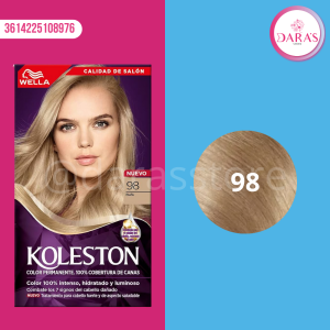 TINTE KOLESTON 50GR KIT 98 PLATA