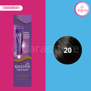 TINTE KOLESTON 50GR 20 NEGRO