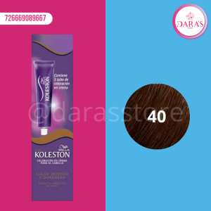 TINTE KOLESTON 50GR 40 CASTAÑO MEDIO