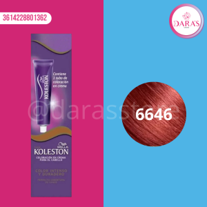 TINTE KOLESTON 50GR 6646 ROJO CENIZA