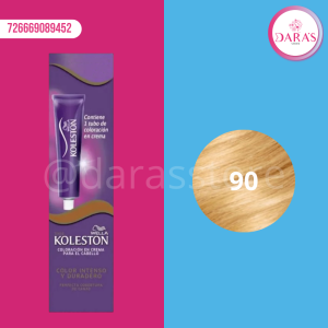TINTE KOLESTON 50GR 90 RUBIO EXTRA CLARO