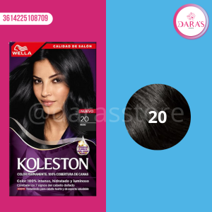 TINTE KOLESTON 50GR KIT 20 NEGRO