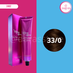 TINTE MAXGLOW 100GR 33/0 CASTAÑO OSCURO