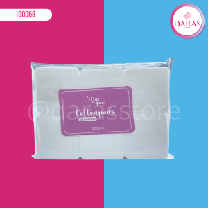 TOALLAS MAXGLOW 300PIEZAS COTTONPADS PESTAÑAS