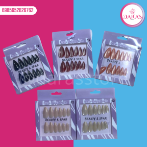 UÑAS BEAUTY & SPAR PRESS ON GEL NAILS ALMOND