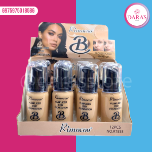 BASE RIMOCOO 40ML LIQUIDA FLAWLESS STAY FOUNDATION NO.R1858