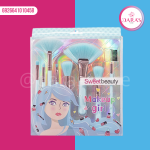 BROCHA DE MAQUILLAJE 08PIEZAS SWEET BEAUTY MAKEUP GIRL NO.SZ-1045