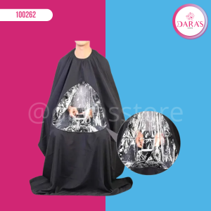 CAPA DE BARBERIA DE ALDULTO DE CALIDAD NEGRA