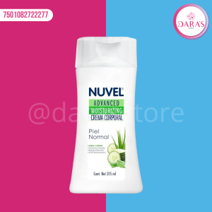 CREMA NUVEL 315ML CORPORAL PIEL NORMAL SABILA Y PEPINO