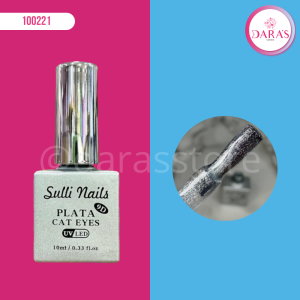 ESMALTE SULLI NAILS 10ML PLATA CAT EYE (OJO DE GATO) 9D