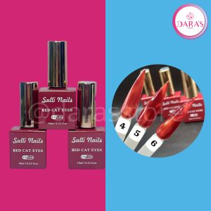ESMALTE SULLI NAILS 10ML S05 RED CAT EYE (OJO DE GATO)