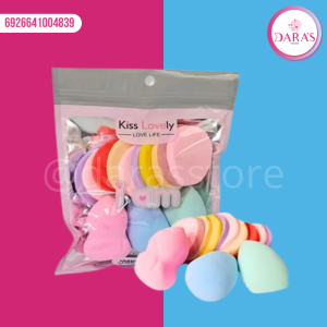 ESPONJA DE MAQUILLAJE 13PIEZAS KISS LOVELY I AM NO.BX-483