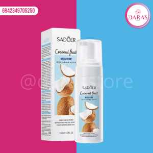 ESPUMA SADOER 120GR FACIAL COCONUT
