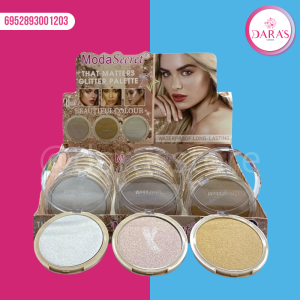 ILUMINADOR MODASECRET COMPACTO GLITER PALETTE NO.YL-0120