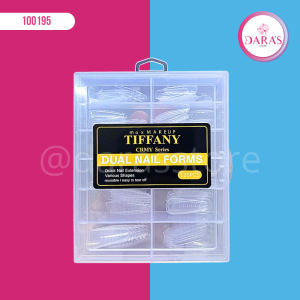 MOLDES DUAL DE POLYGEL TIFFANY 120PIEZA COFFIN