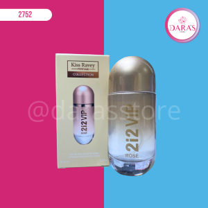 PERFUME KISS RAVEY 35ML 2I2 VIP ROSE