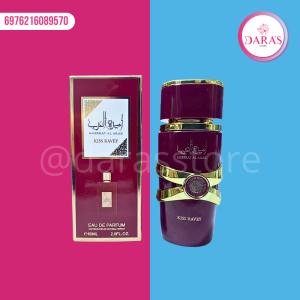 PERFUME KISS RAVEY 60ML AMEERAT AL ARAB ROJO