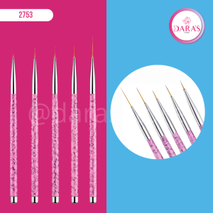 PINCEL LINER 05PIEZAS MARMOL