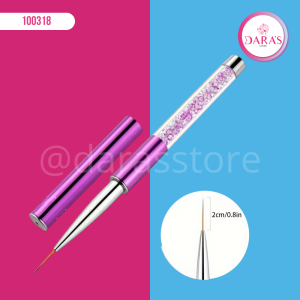 PINCEL LINER 20MM MANGO DE CRISTAL