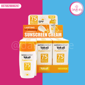 PROTECTOR SOLAR VOKALI 60GR FUSION WATER 75PA NO.CX7628