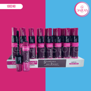 RIMEL QOIDEN ROSE 11ML 2 EN 1 VOLUMEN Y LENGTH NO.J8008