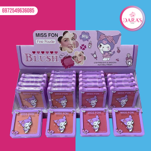 RUBOR MISS FON COMPACTO BLUSH KUROMI NO.S321
