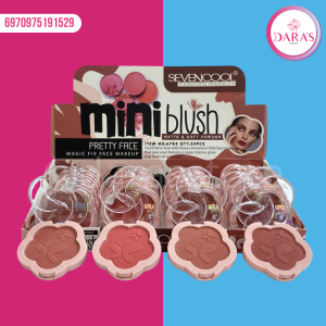 RUBOR SEVENCOOL 6.5GR COMPACTO BLUSH MINI MATTE NO.6784