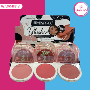 RUBOR SEVENCOOL 7.5GR COMPACTO PEACH LOVE NO.6457