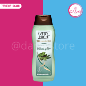 SHAMPOO EVERY NIGHT 365MLTE VERDE Y ALOE