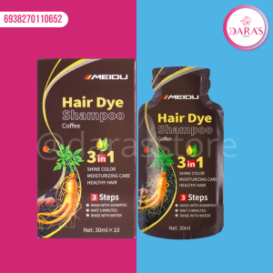 SHAMPOO TINTE HAIR DYE 30ML 3 EN 1 COFFE DE SOBRE