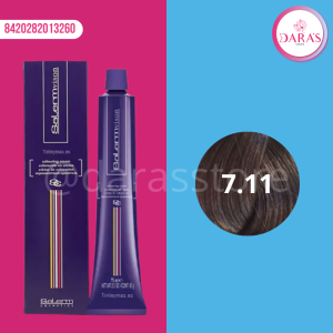 TINTE SALERMVISON 75GR 7.11 RUBIO CENIZA INTENSO