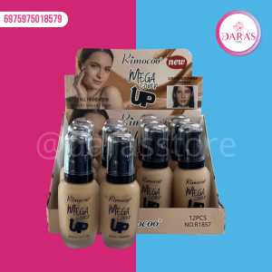 BASE RIMOCOO 40ML LIQUIDA MEGA COVER UP NO.R1857