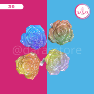 GANCHETA DE CABELLO NO.H683 ROSA PERLADA