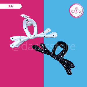 GANCHETA DE CABELLO NO.H710 CRUZADO CON PUNTO