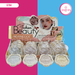 ILUMINADOR SEVENCOOL 6.5GR COMPACTO GLOW BABY NO.6784B