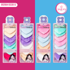 BORLA DE MAQUILLAJE 08PIEZAS SWEET BEAUTY NO.FP-3301